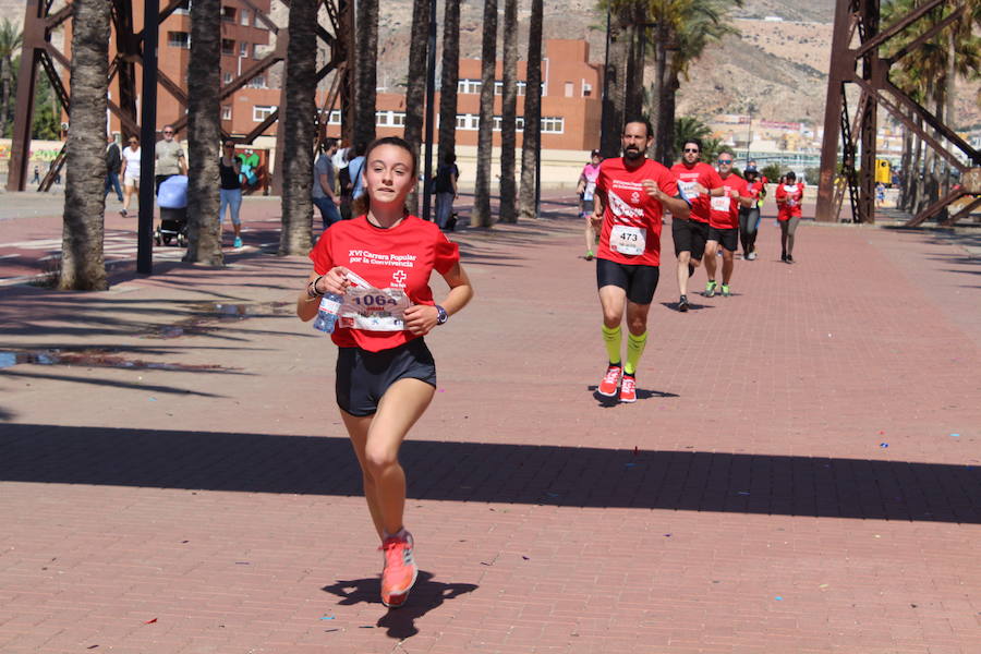 Centenares de personas se reúnen este domingo en las calles de la ciudad