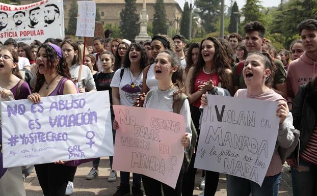 «Nosotras sí te creemos», la respuesta de las estudiantes contra la sentencia de La Manada