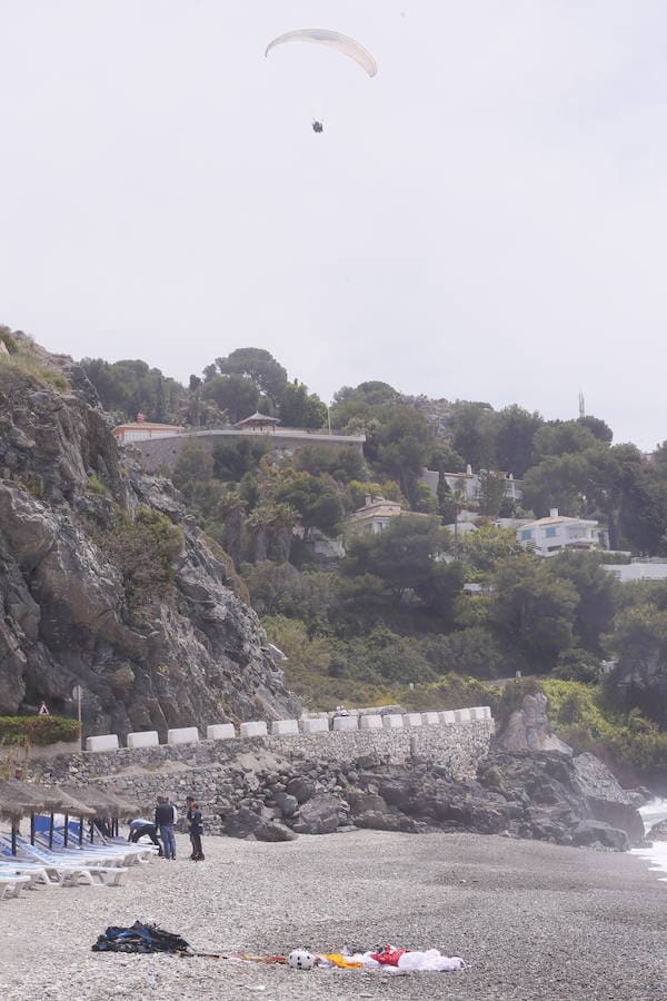 Cayó al mar por la zona de Marina del Este y fue arrastrado por la corriente al haber mucho oleaje en la zona