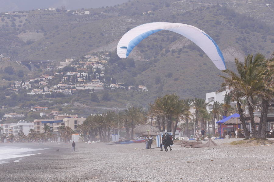 Cayó al mar por la zona de Marina del Este y fue arrastrado por la corriente al haber mucho oleaje en la zona