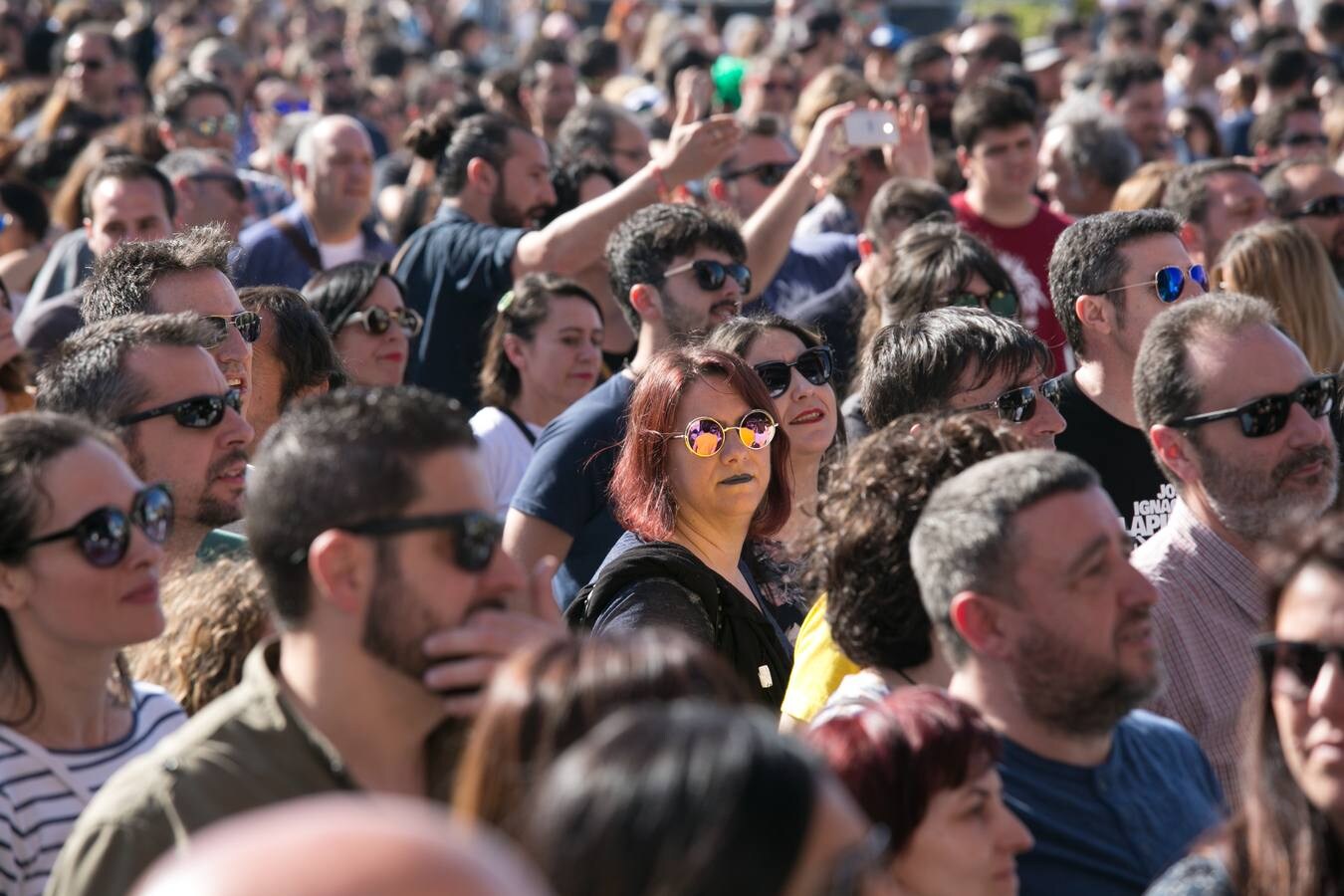 El festival llena la feria de muestras de Armilla