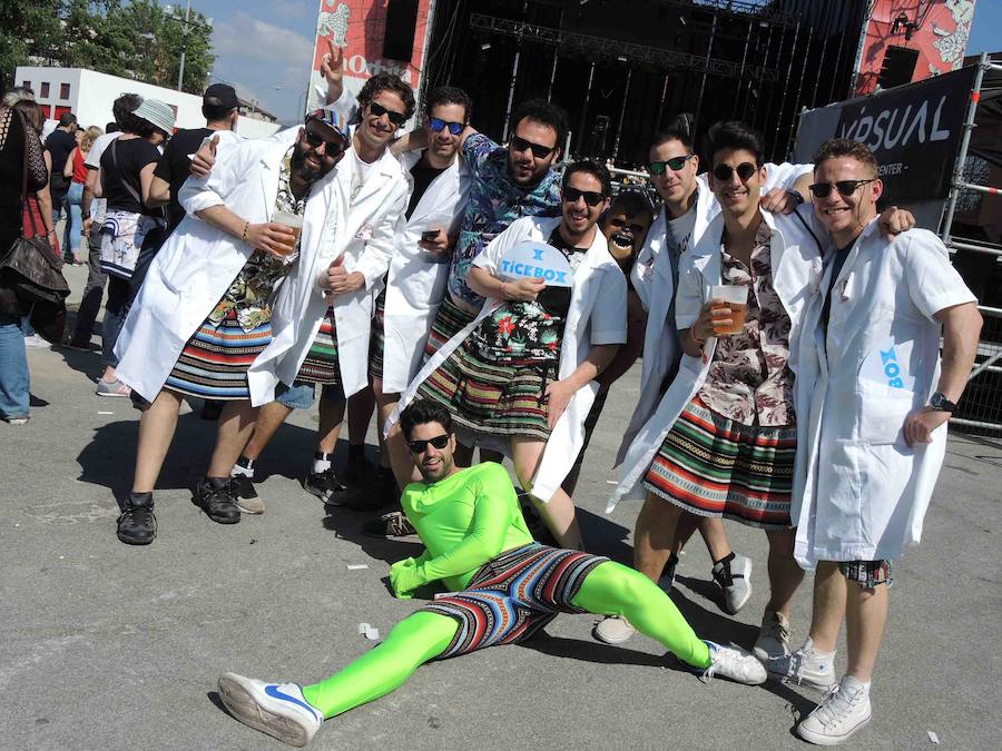 El festival llena la feria de muestras de Armilla