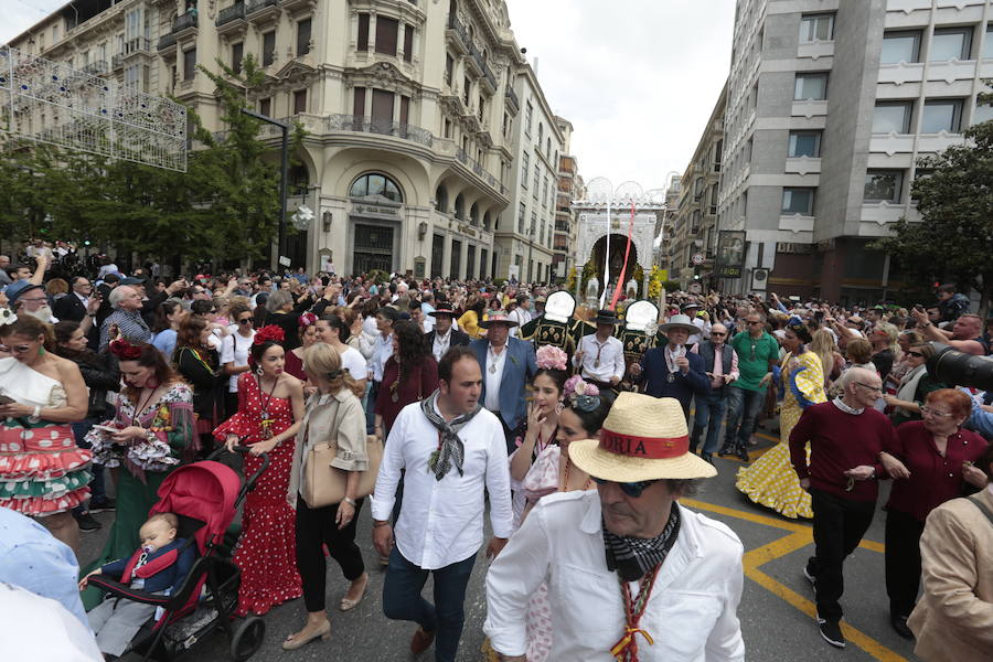 A las 11 se ha celebrado la tradicional misa de romeros en la iglesia de San Pedro