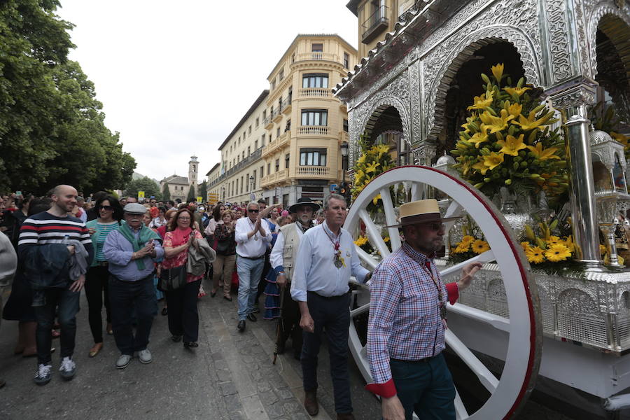 A las 11 se ha celebrado la tradicional misa de romeros en la iglesia de San Pedro