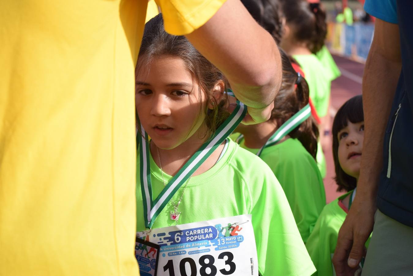 Extraordinario ambiente con motivo de la celebración de la sexta Carrera Popular