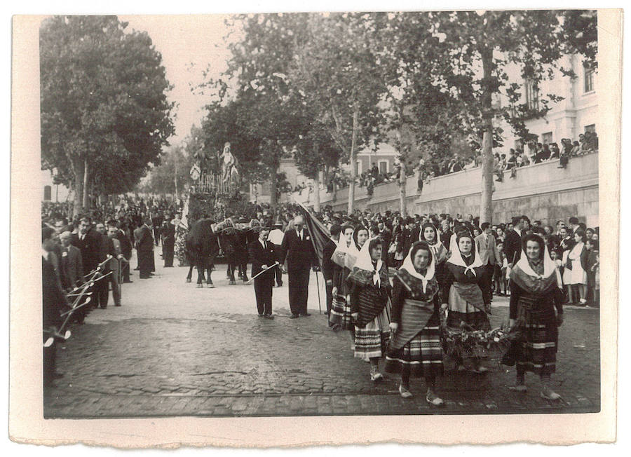 La procesión era muy popular