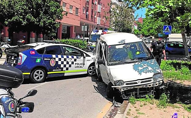 Imagen del siniestro.