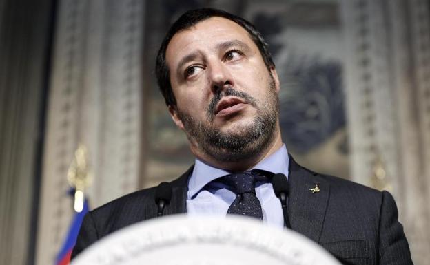 El líder de la Liga Norte, Matteo Salvini. 