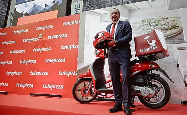 El presidente de Telepizza, Pablo Juantegui. 