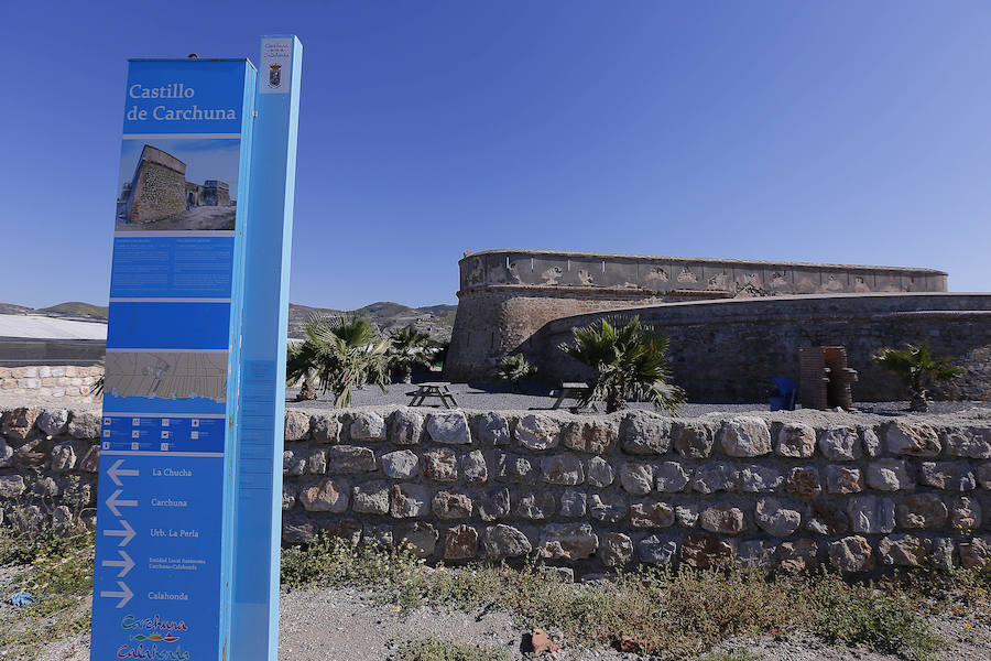 La fortaleza de Carchuna, que está rehabilitada. 