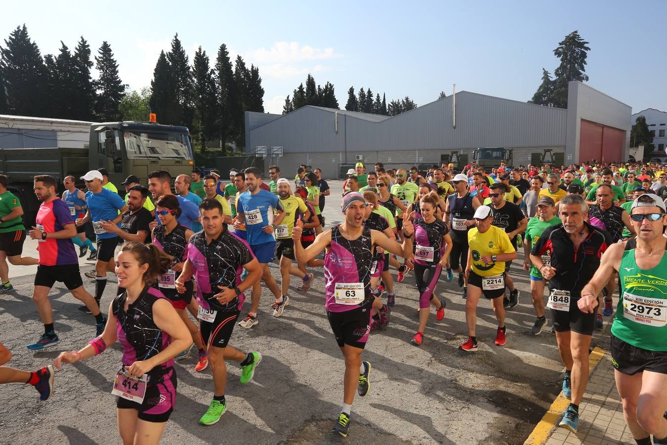 Sólo cuatro de los 3.000 participantes lograron bajar de la hora por la exigencia del recorrido