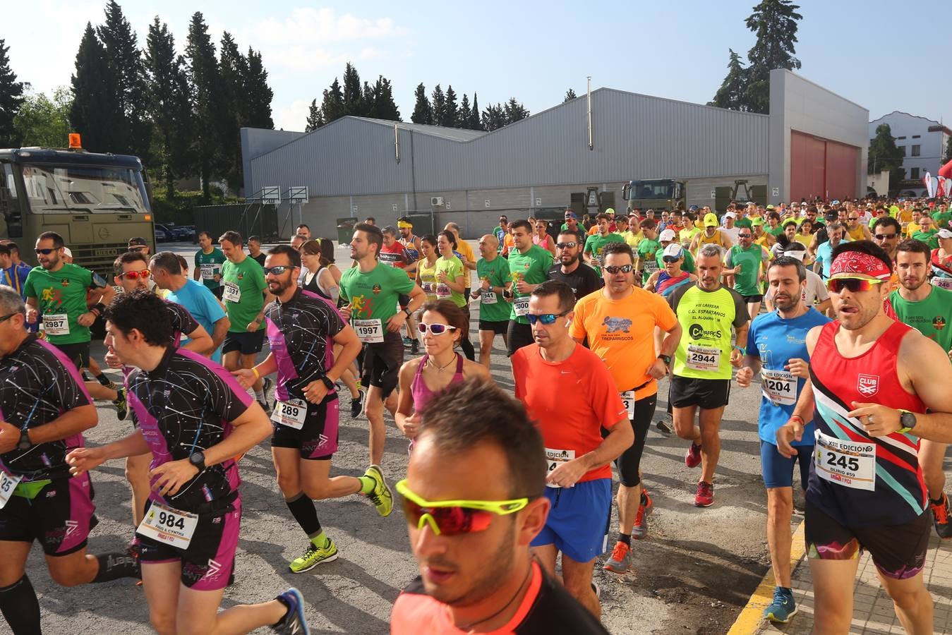 Sólo cuatro de los 3.000 participantes lograron bajar de la hora por la exigencia del recorrido