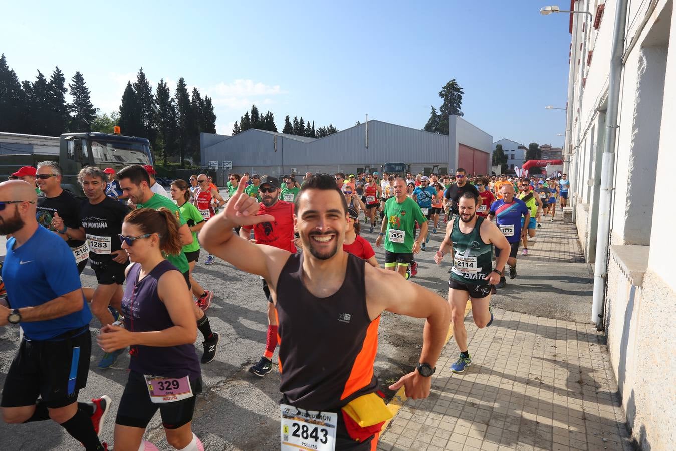 Sólo cuatro de los 3.000 participantes lograron bajar de la hora por la exigencia del recorrido