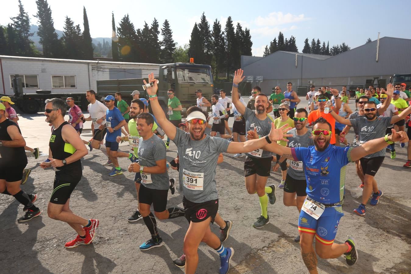 Sólo cuatro de los 3.000 participantes lograron bajar de la hora por la exigencia del recorrido