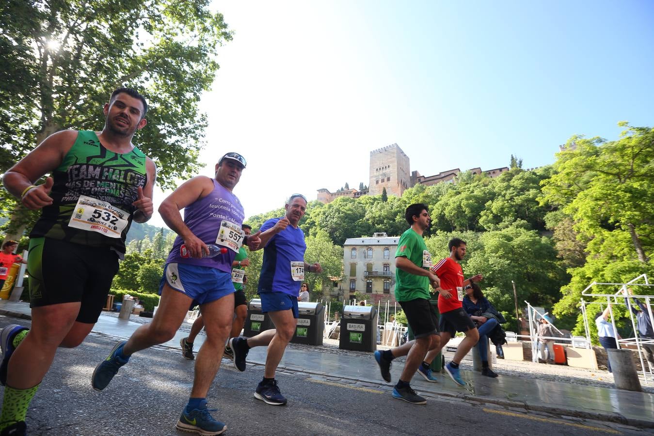 Sólo cuatro de los 3.000 participantes lograron bajar de la hora por la exigencia del recorrido