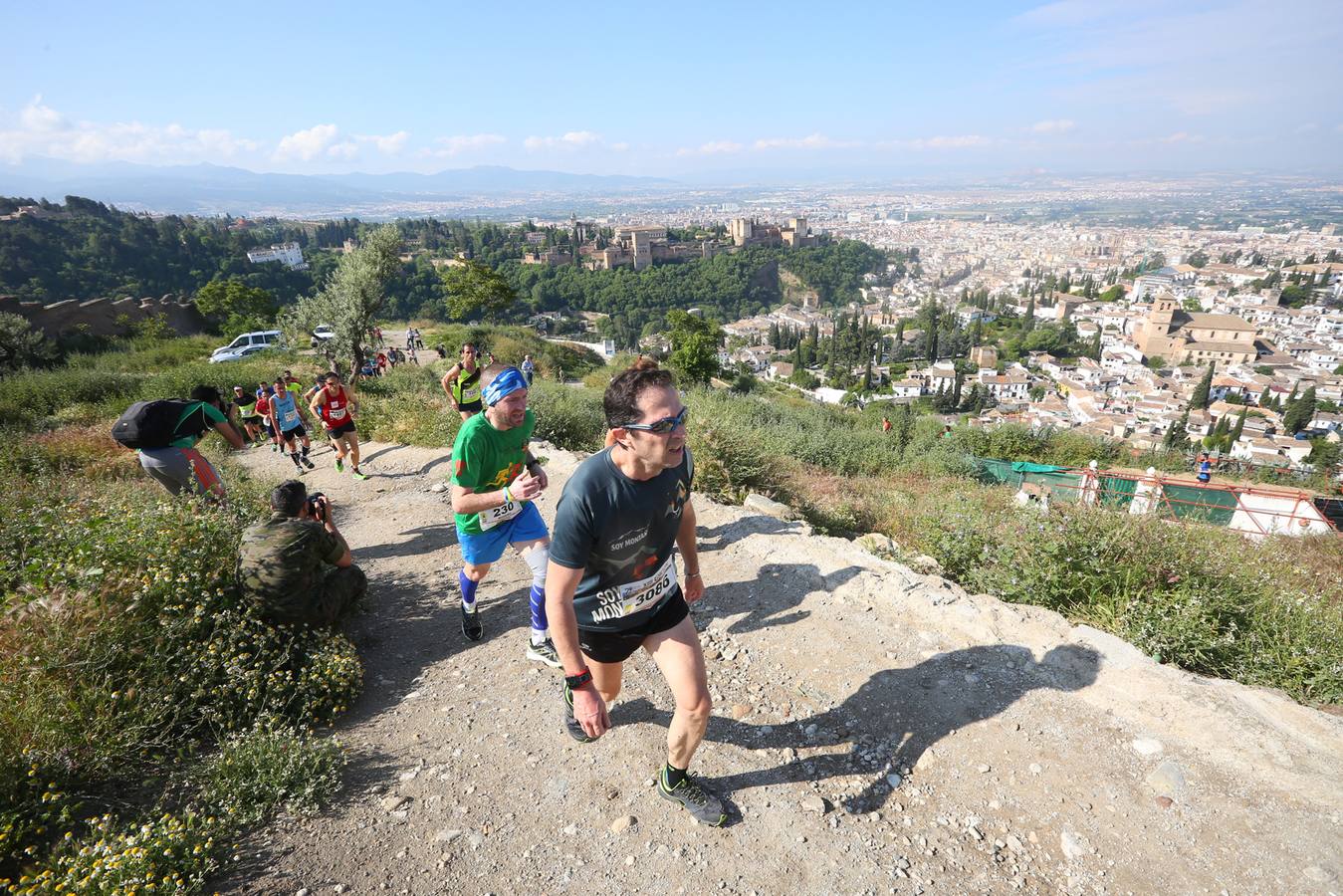 Sólo cuatro de los 3.000 participantes lograron bajar de la hora por la exigencia del recorrido