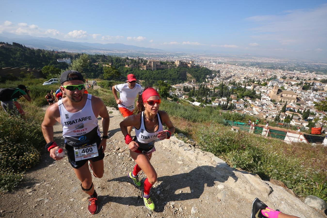 Sólo cuatro de los 3.000 participantes lograron bajar de la hora por la exigencia del recorrido