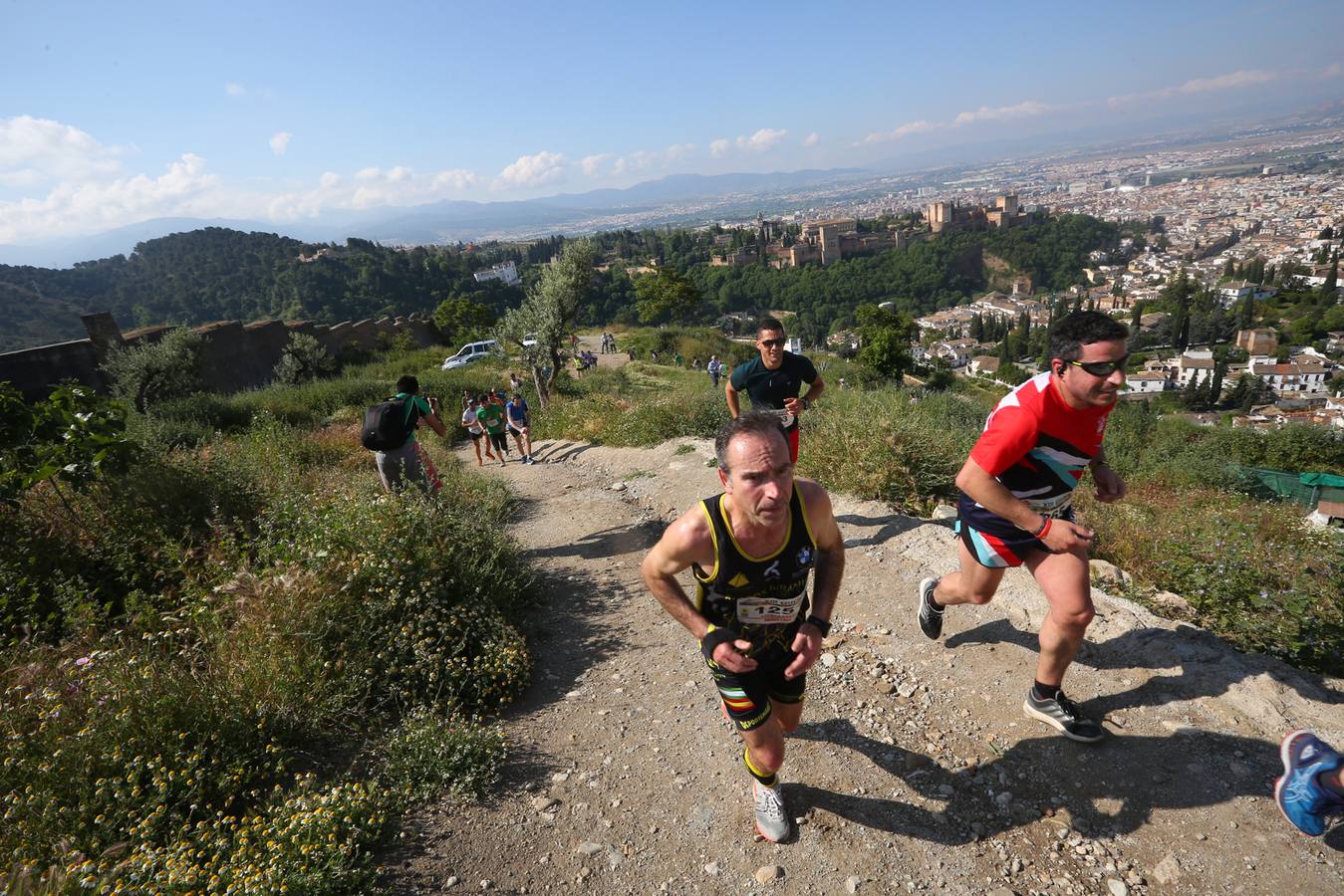 Sólo cuatro de los 3.000 participantes lograron bajar de la hora por la exigencia del recorrido
