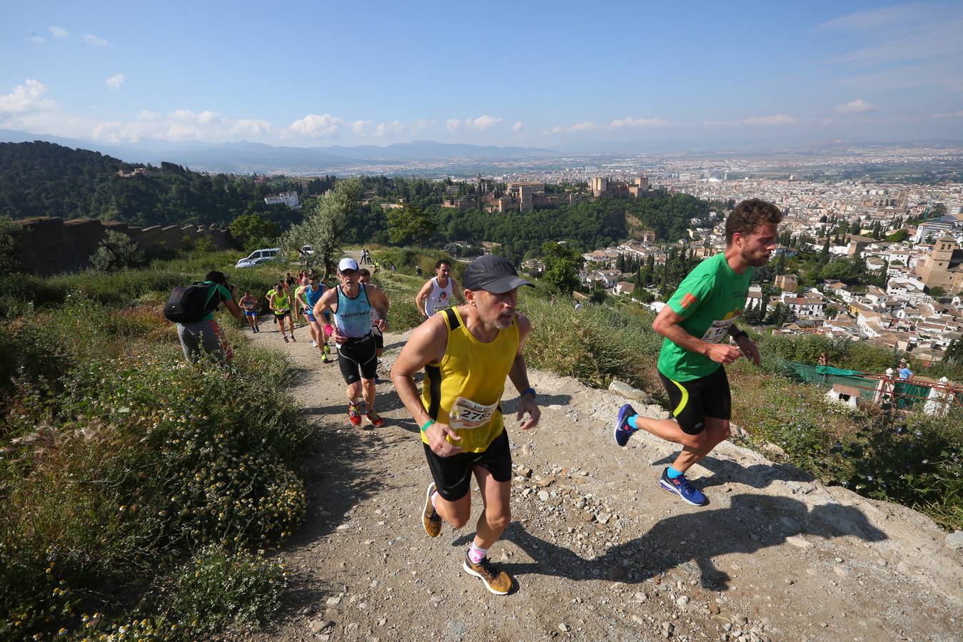 Sólo cuatro de los 3.000 participantes lograron bajar de la hora por la exigencia del recorrido