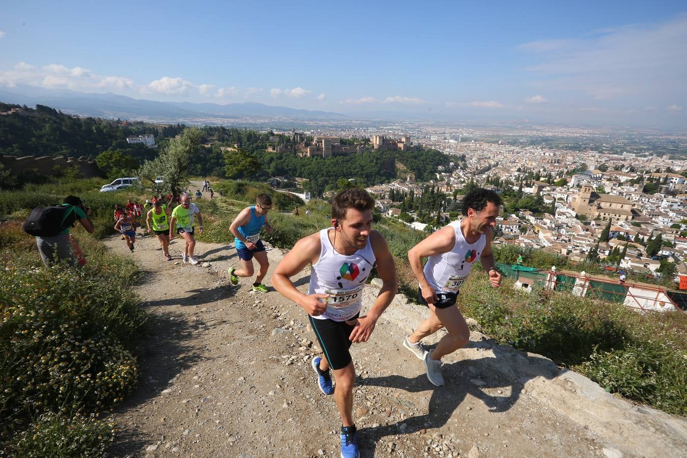 Sólo cuatro de los 3.000 participantes lograron bajar de la hora por la exigencia del recorrido