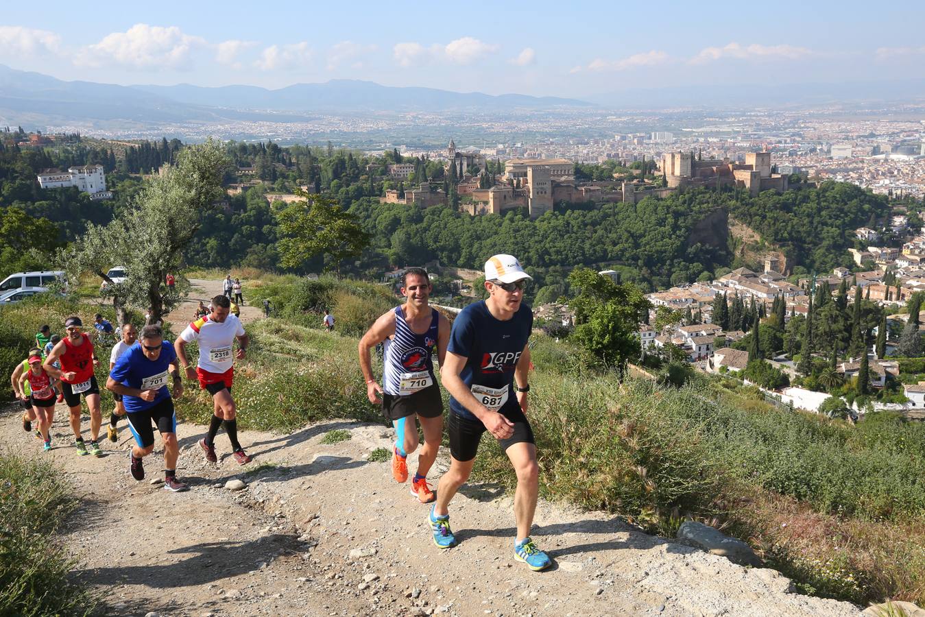 Sólo cuatro de los 3.000 participantes lograron bajar de la hora por la exigencia del recorrido