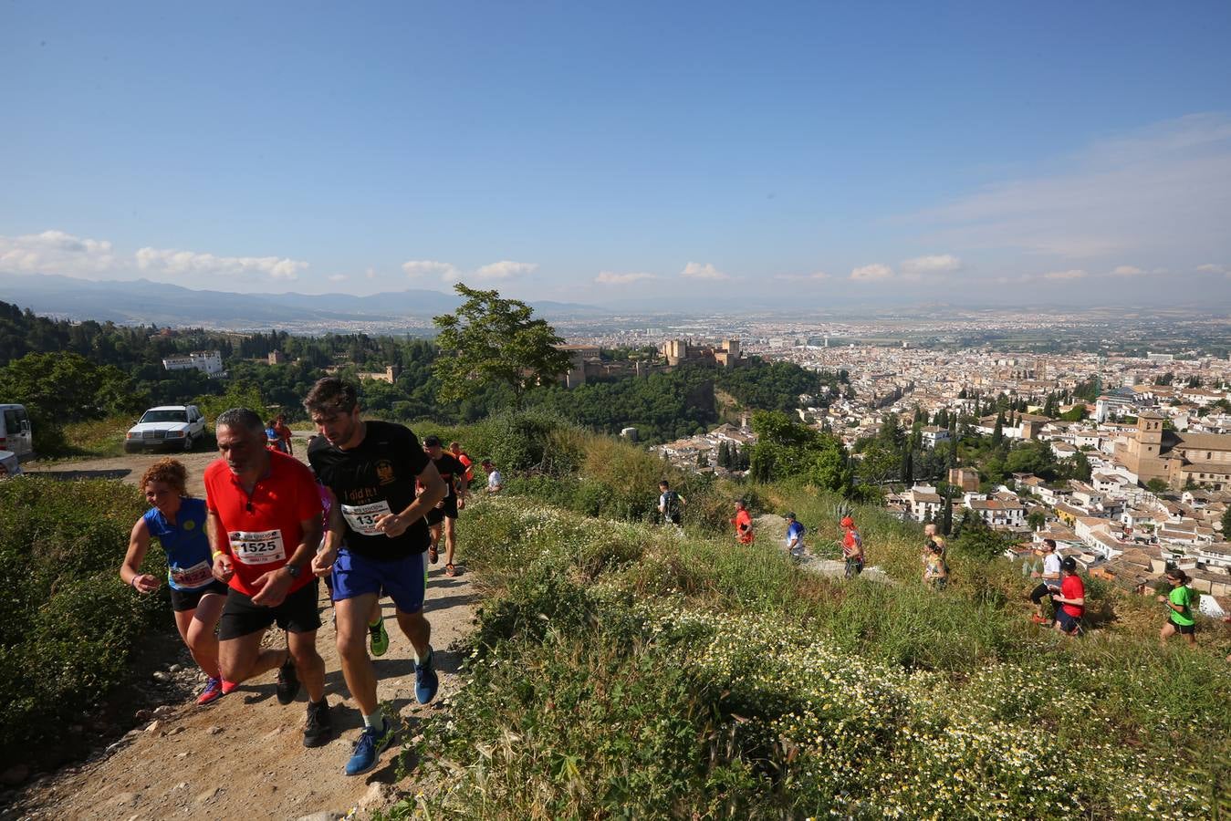 Sólo cuatro de los 3.000 participantes lograron bajar de la hora por la exigencia del recorrido