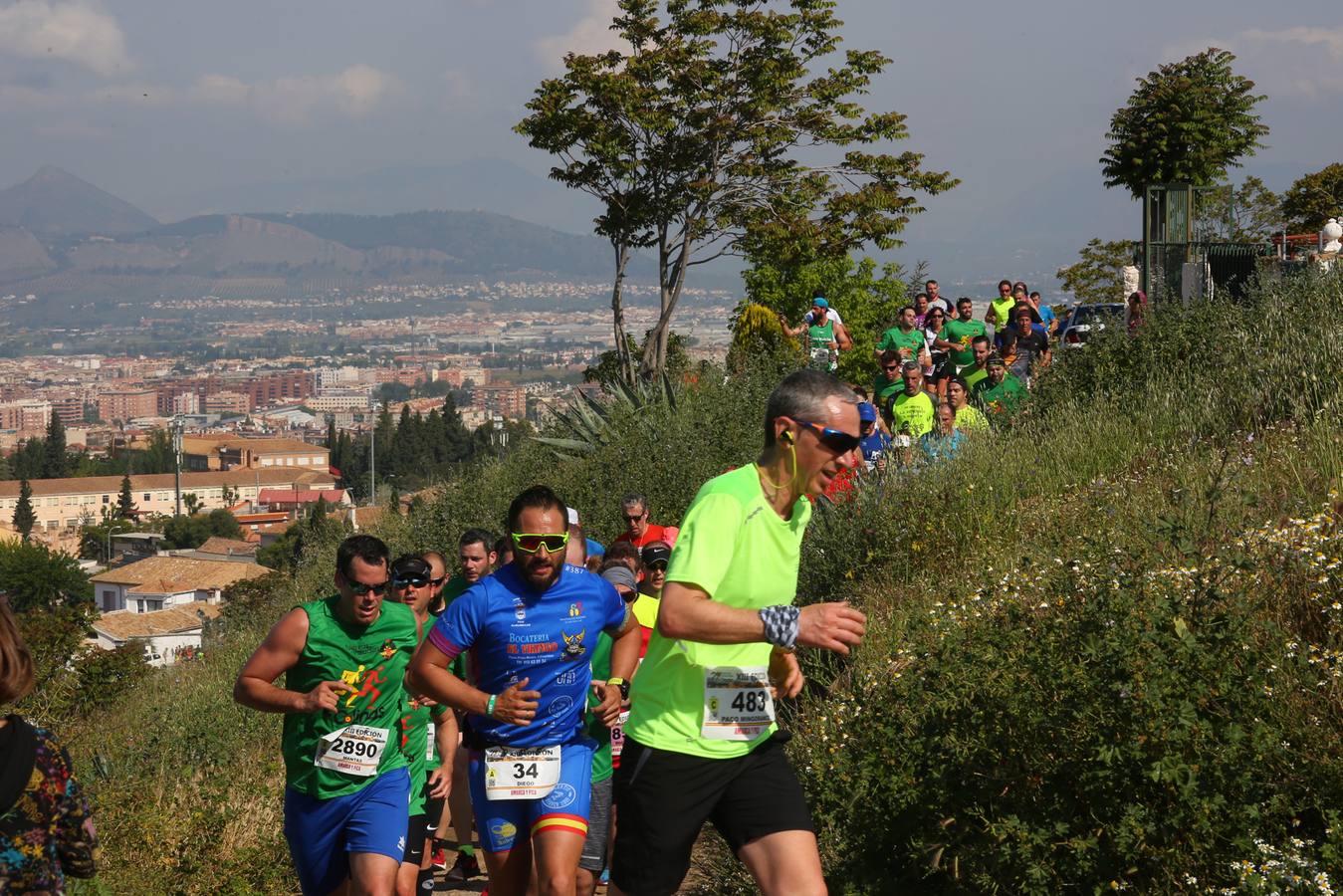 Sólo cuatro de los 3.000 participantes lograron bajar de la hora por la exigencia del recorrido