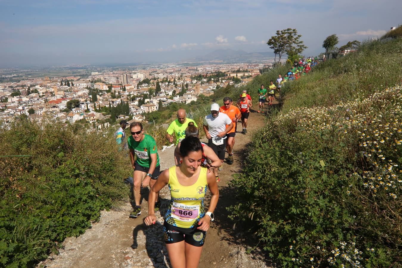 Sólo cuatro de los 3.000 participantes lograron bajar de la hora por la exigencia del recorrido