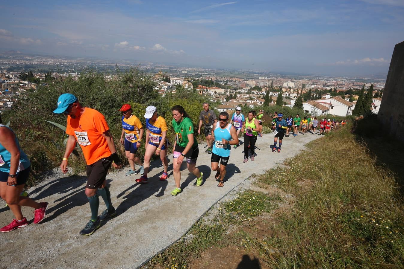 Sólo cuatro de los 3.000 participantes lograron bajar de la hora por la exigencia del recorrido