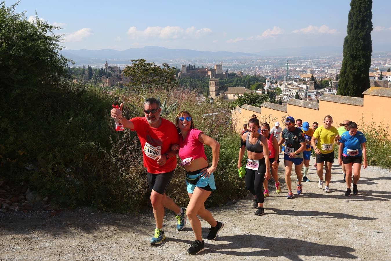 Sólo cuatro de los 3.000 participantes lograron bajar de la hora por la exigencia del recorrido
