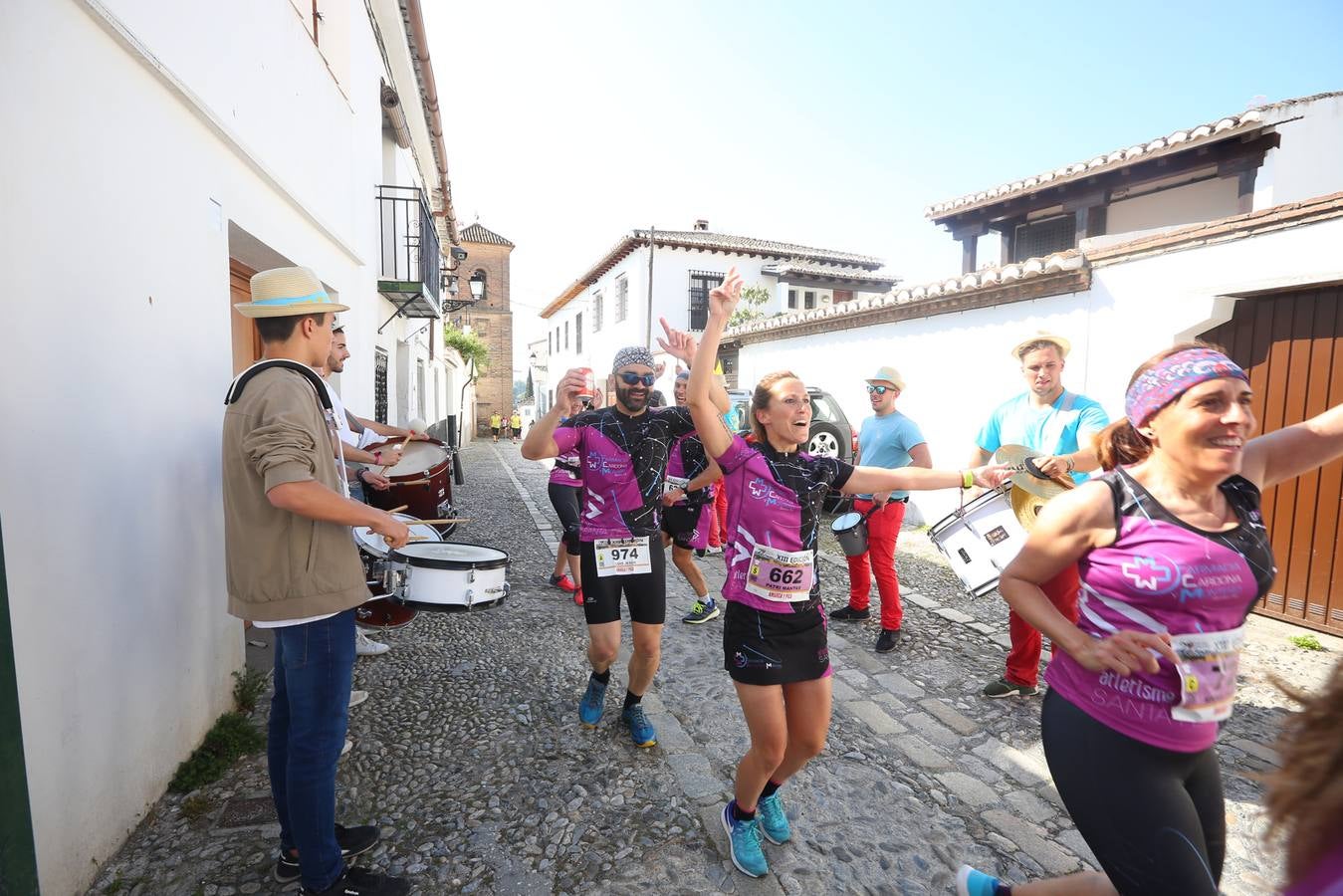Sólo cuatro de los 3.000 participantes lograron bajar de la hora por la exigencia del recorrido