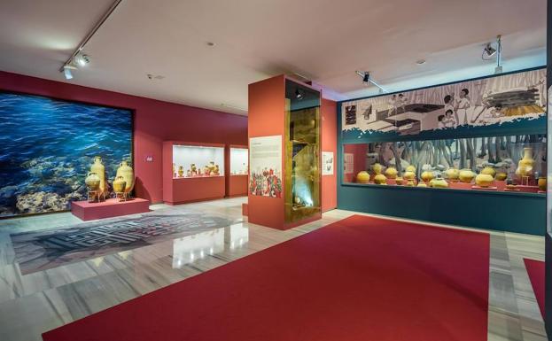 Exposición sobre la cultura fenicia en el Museo de Almería. 