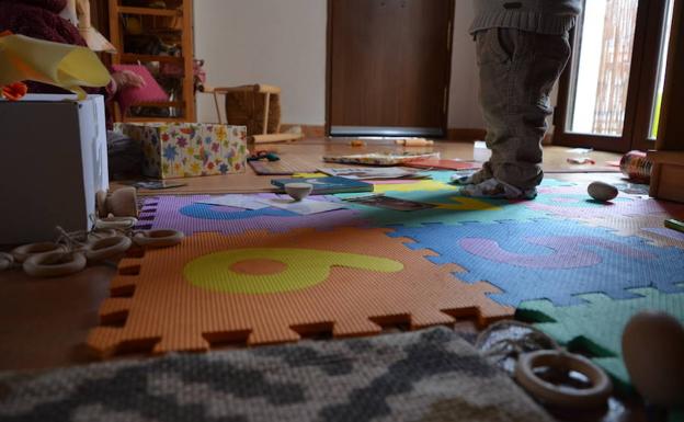 Uno de los espacios de las madres de día en Granada.