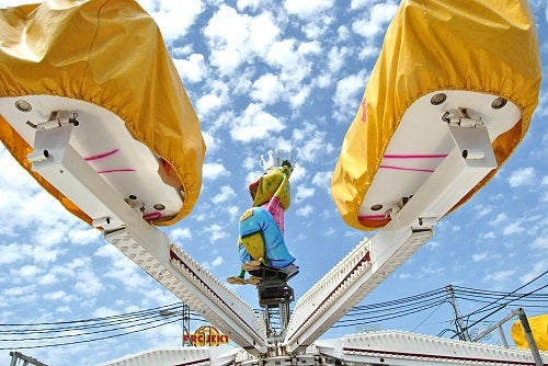 La Ranita, no apto para personas que se marean con facilidad. Padres e hijos pueden atreverse a desafiar sus subidas y bajadas. 