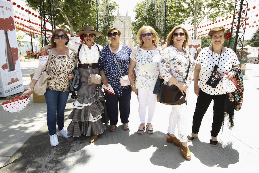 Así se ha vivido la jornada del martes en el Real de la Feria del Corpus de Granada. Para ver todas las imágenes de este Corpus 2018 pulsa este  enlace