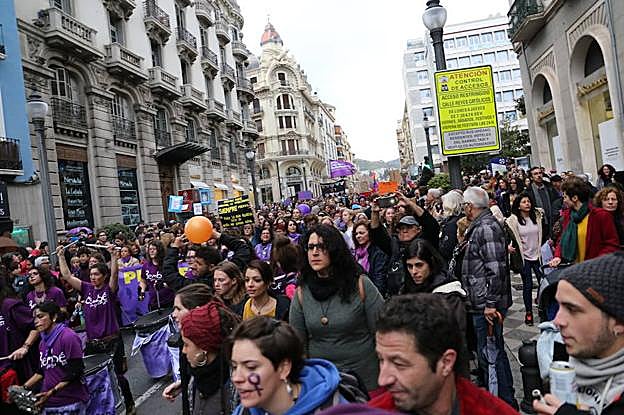 Manifestación del 8 de marzo.