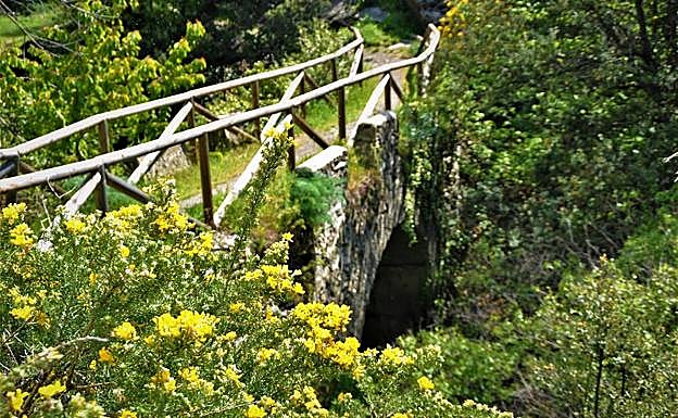 Lanjarón posee uno de los puentes romanos más altos de España