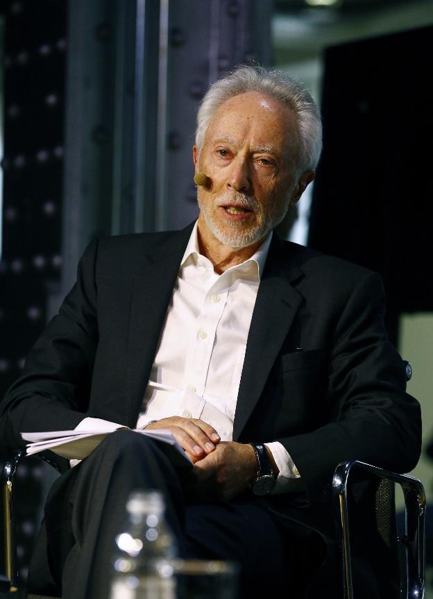 Coetzee, durante la presentación de su libro en Madrid. 