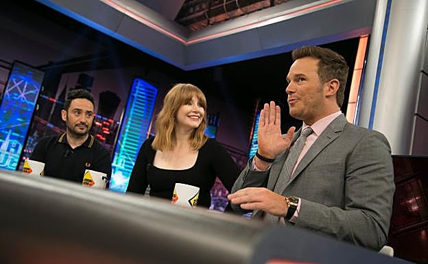 Sorpresa por el cambio físico de los actores de 'Jurassic World' en 'El Hormiguero'