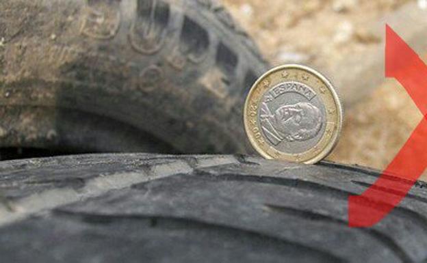 La Guardia Civil alerta de la multa de 800 euros que puede caerte por tus ruedas: haz el truco de moneda 
