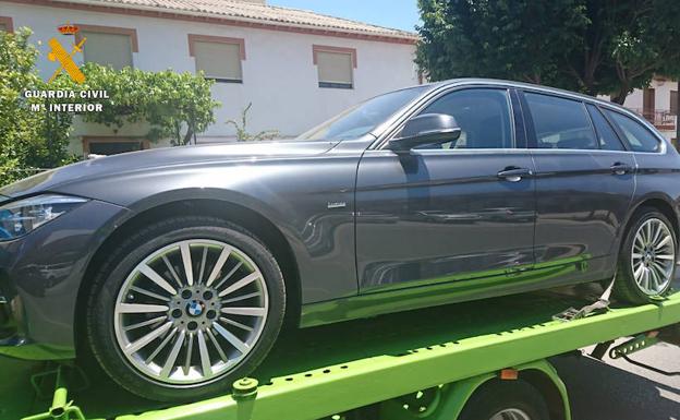 Investigado un vecino de Padul por tres vehículos robados en Italia