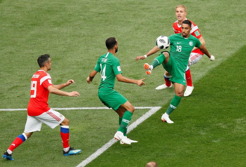 Las mejores fotos del partido inaugural del Mundial de Rusia 2018