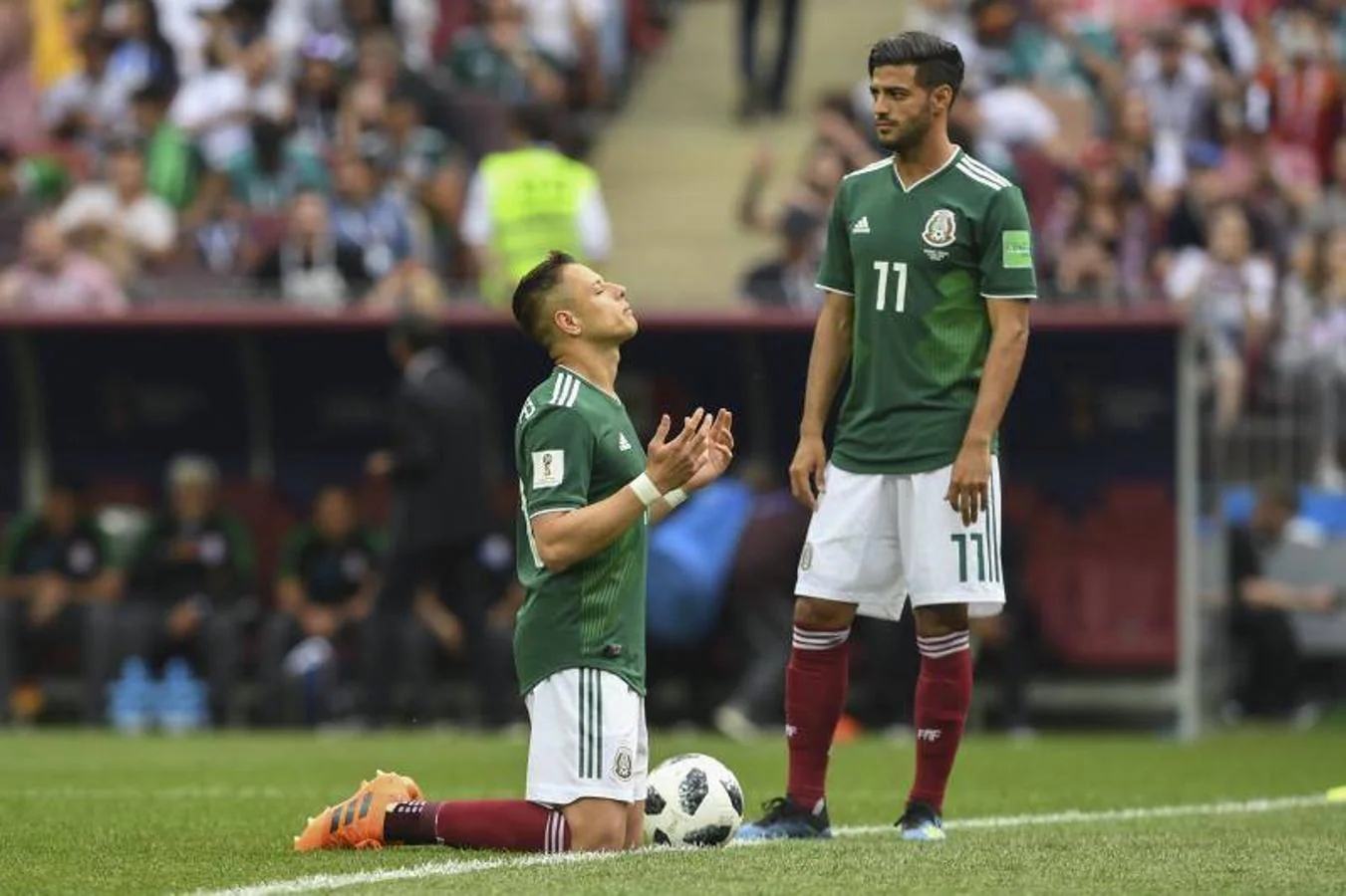 Fotos: Alemania-México, en imágenes