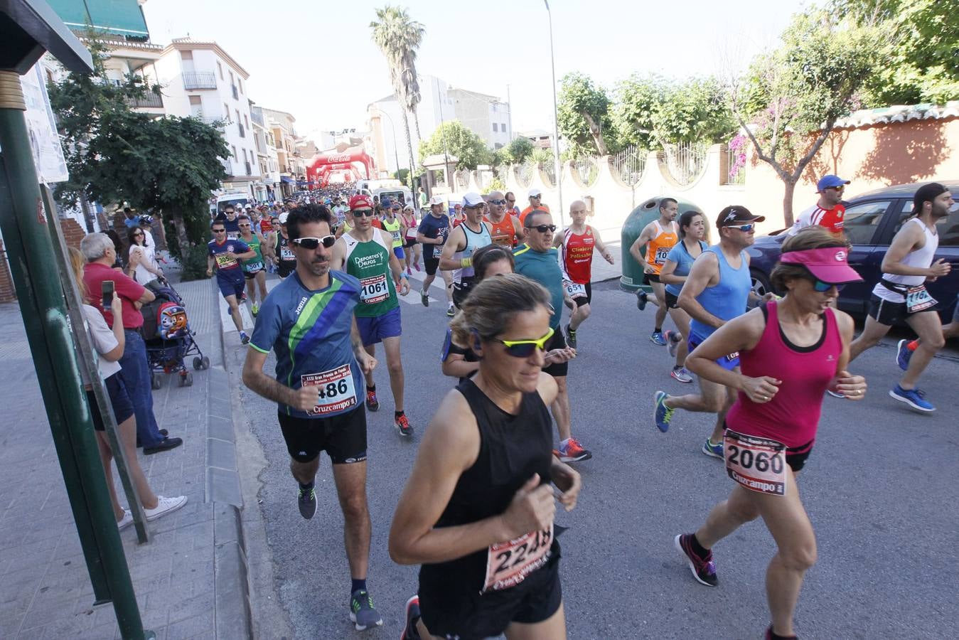 Manuel Santiago y Claudia Estévez se sobreponen al calor en Dúrcal