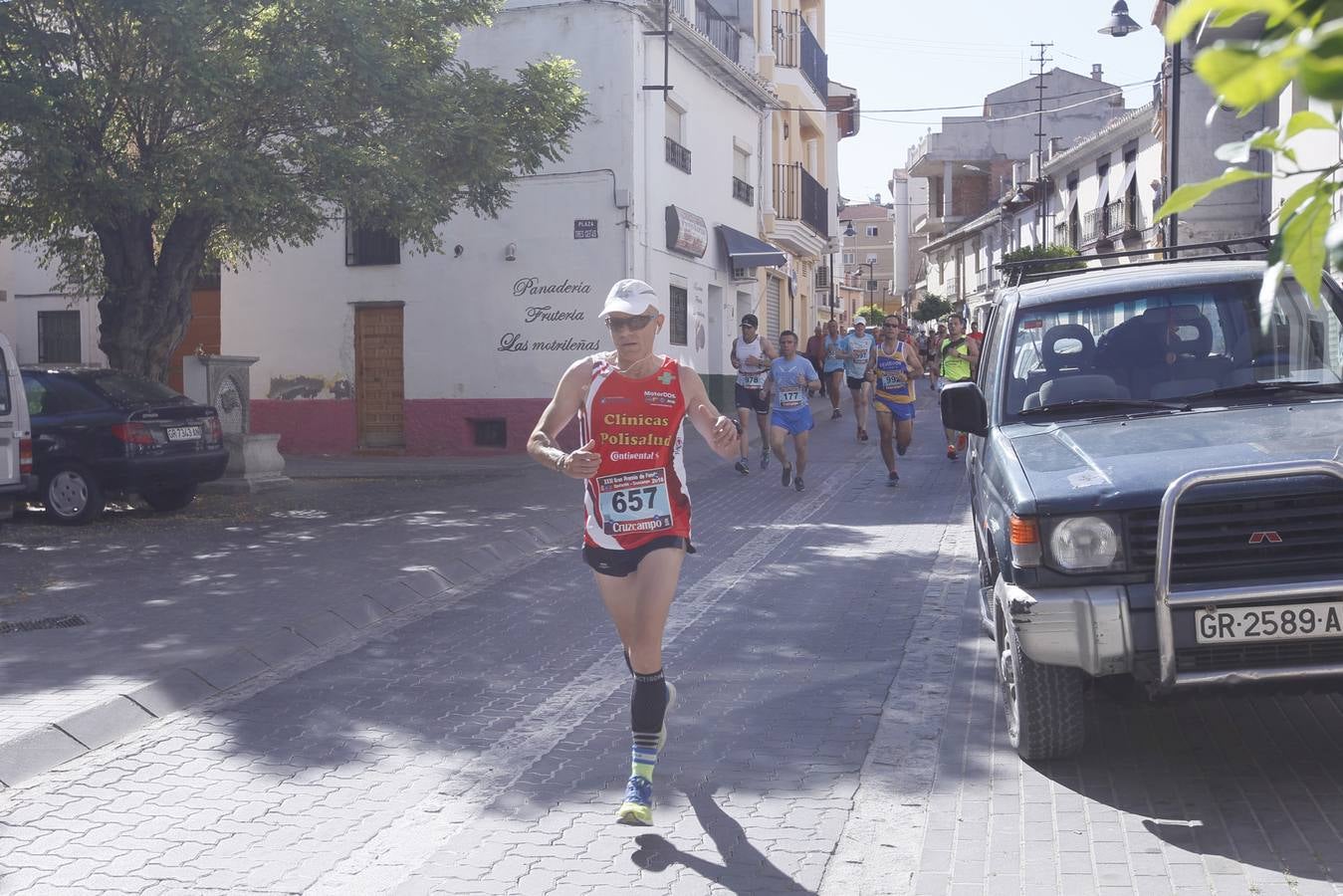 Manuel Santiago y Claudia Estévez se sobreponen al calor en Dúrcal