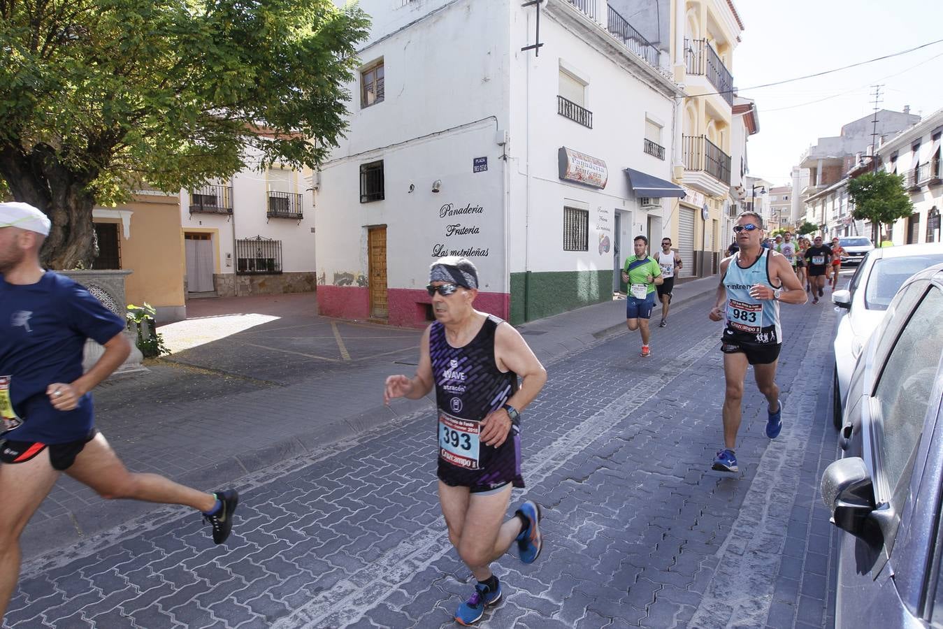 Manuel Santiago y Claudia Estévez se sobreponen al calor en Dúrcal