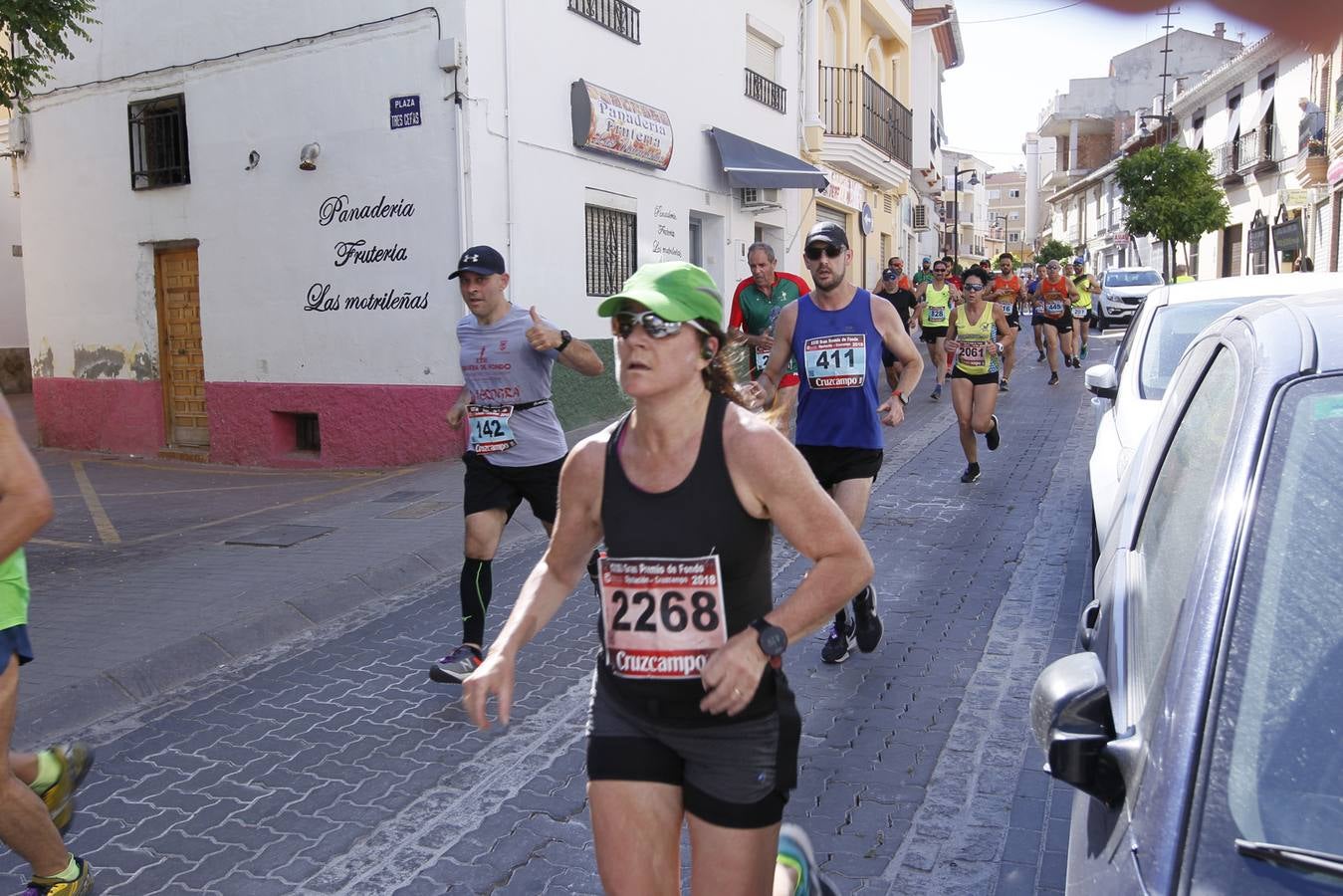 Manuel Santiago y Claudia Estévez se sobreponen al calor en Dúrcal