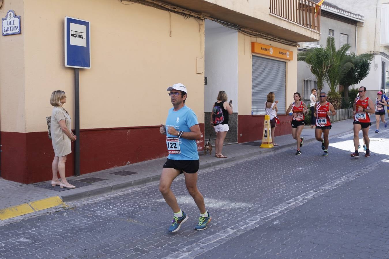 Manuel Santiago y Claudia Estévez se sobreponen al calor en Dúrcal