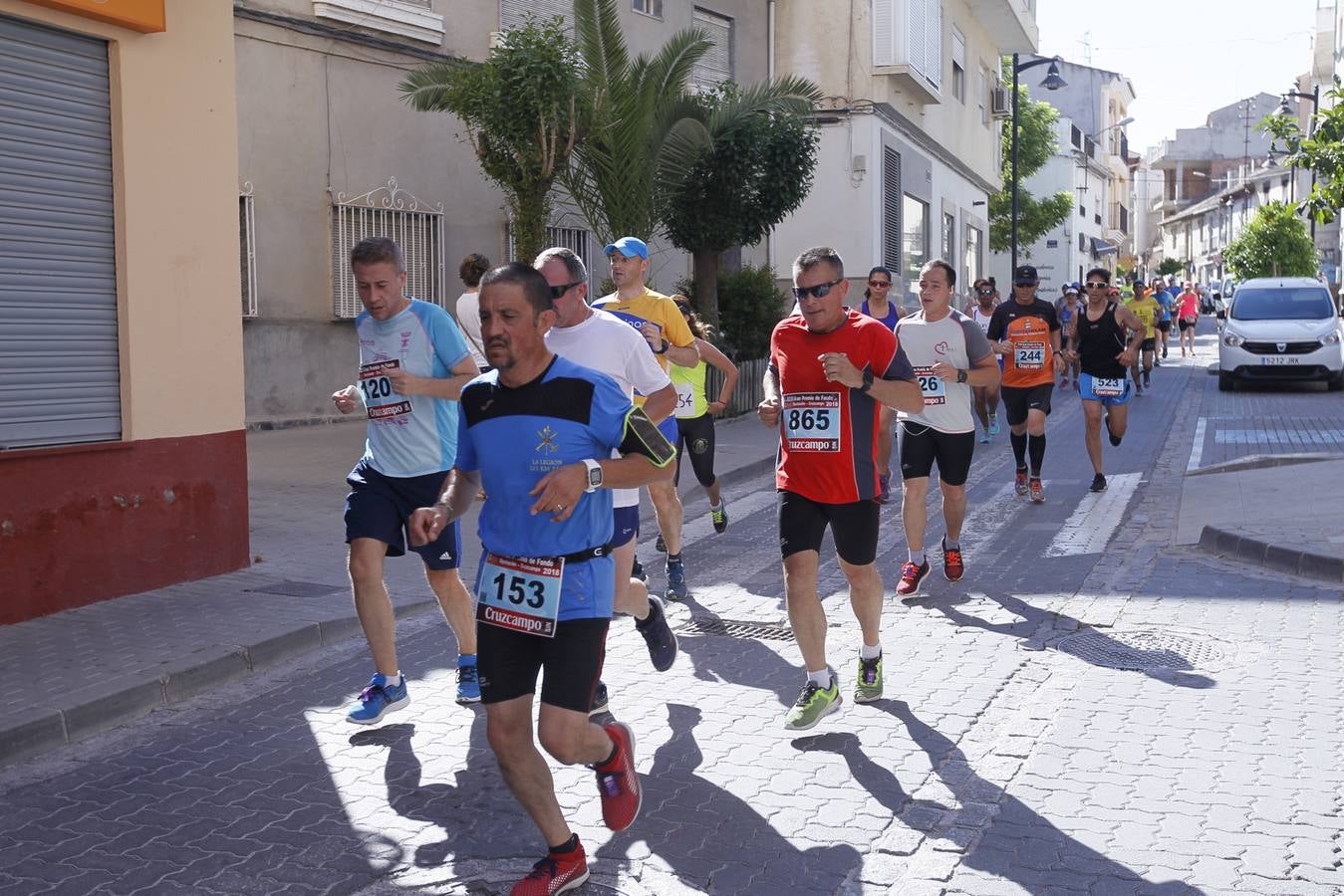 Manuel Santiago y Claudia Estévez se sobreponen al calor en Dúrcal