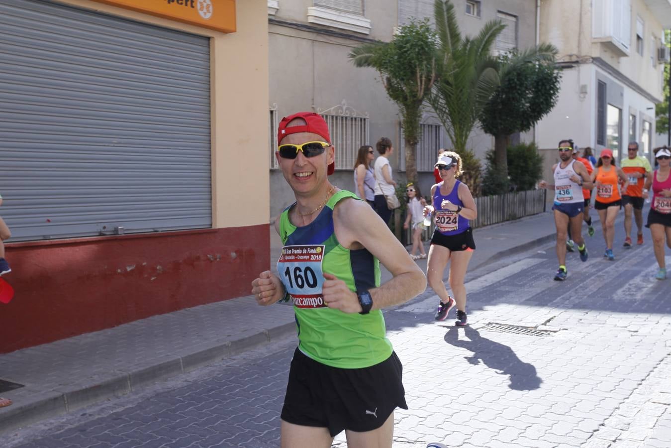 Manuel Santiago y Claudia Estévez se sobreponen al calor en Dúrcal